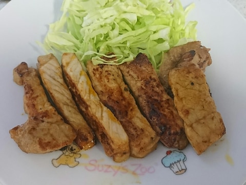 豚肉の甘辛照り焼き